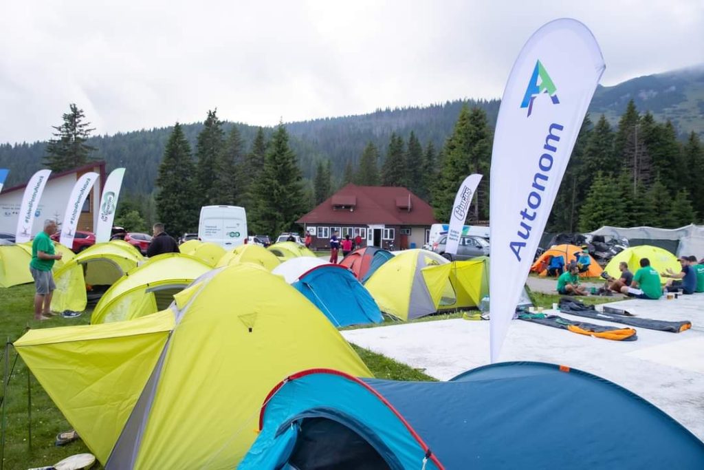 Primul Eco Camp organizat în cadrul programului „Natură curată, relaxare adevărată”, în zona Padina-Peștera