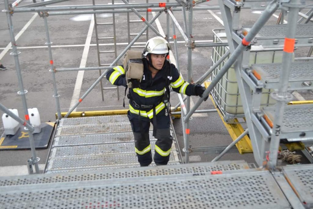 ISU Dâmbovița a participat la etapa națională a Concursului “Cel Mai Puternic Pompier”