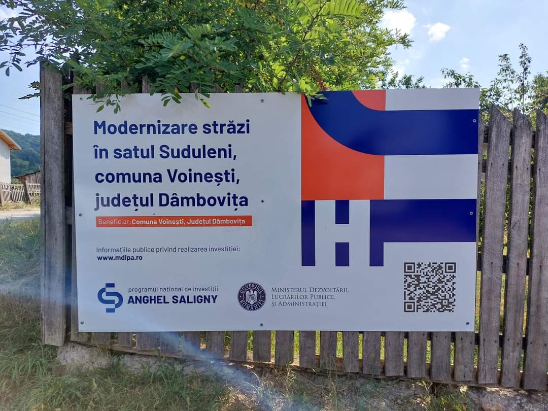 La Voinești, se lucrează în ritm susținut la asfaltarea străzilor în satul Suduleni iar în satul Gemenea-Brătulești s-a finalizat asfaltarea.