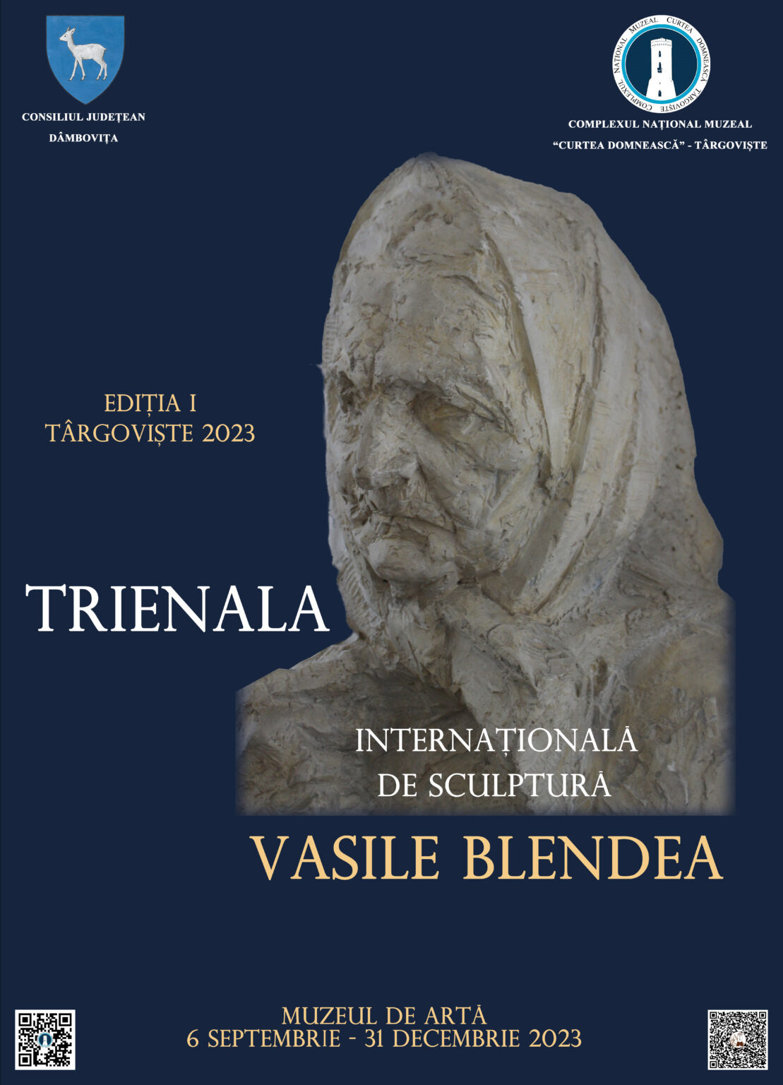 SE DESCHIDE PRIMA EDIȚIE A TRIENALEI INTERNAȚIONALE DE SCULPTURĂ „VASILE BLENDEA”