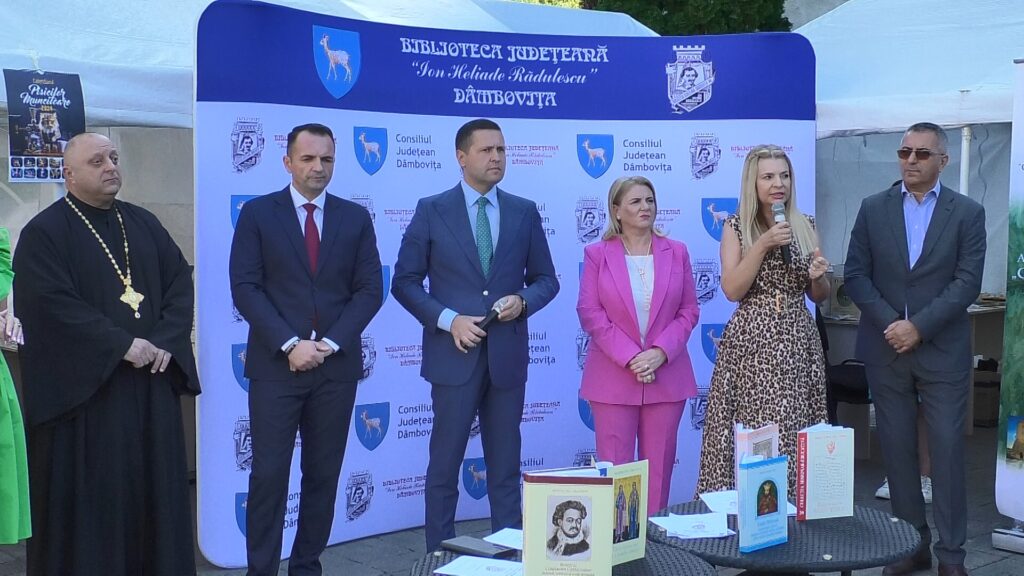 Zilele Cetății Târgoviște: În mod natural, din Capitala Tiparului nu putea niciodată să lipsească Salonul Editorial. VIDEO