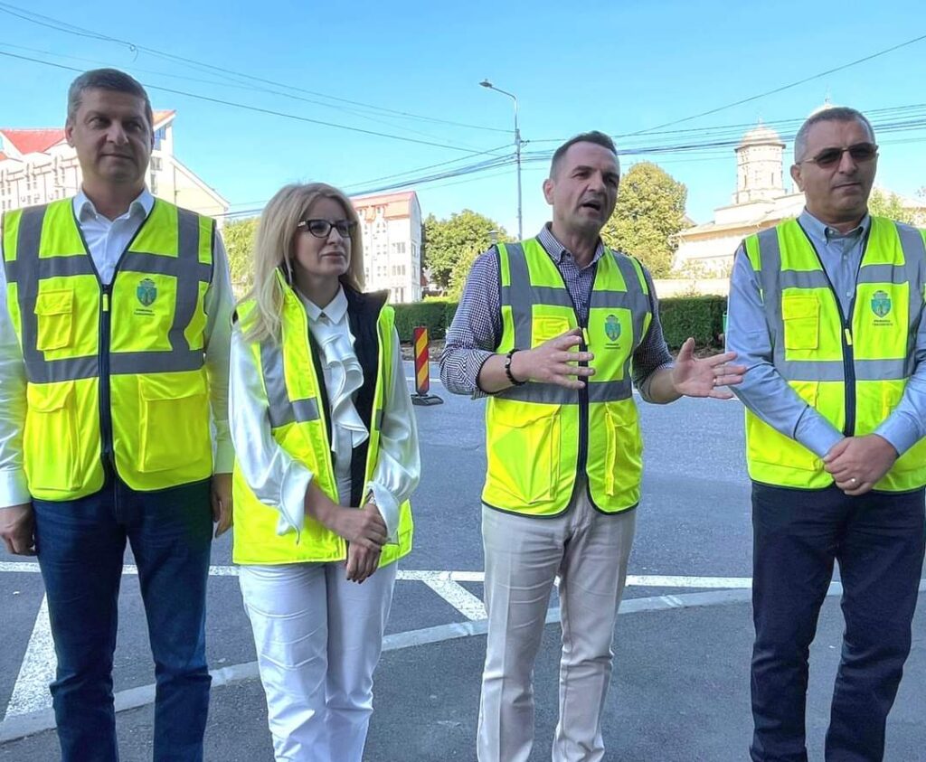Au început lucrările de modernizare a Bulevardul Libertății din Târgoviște