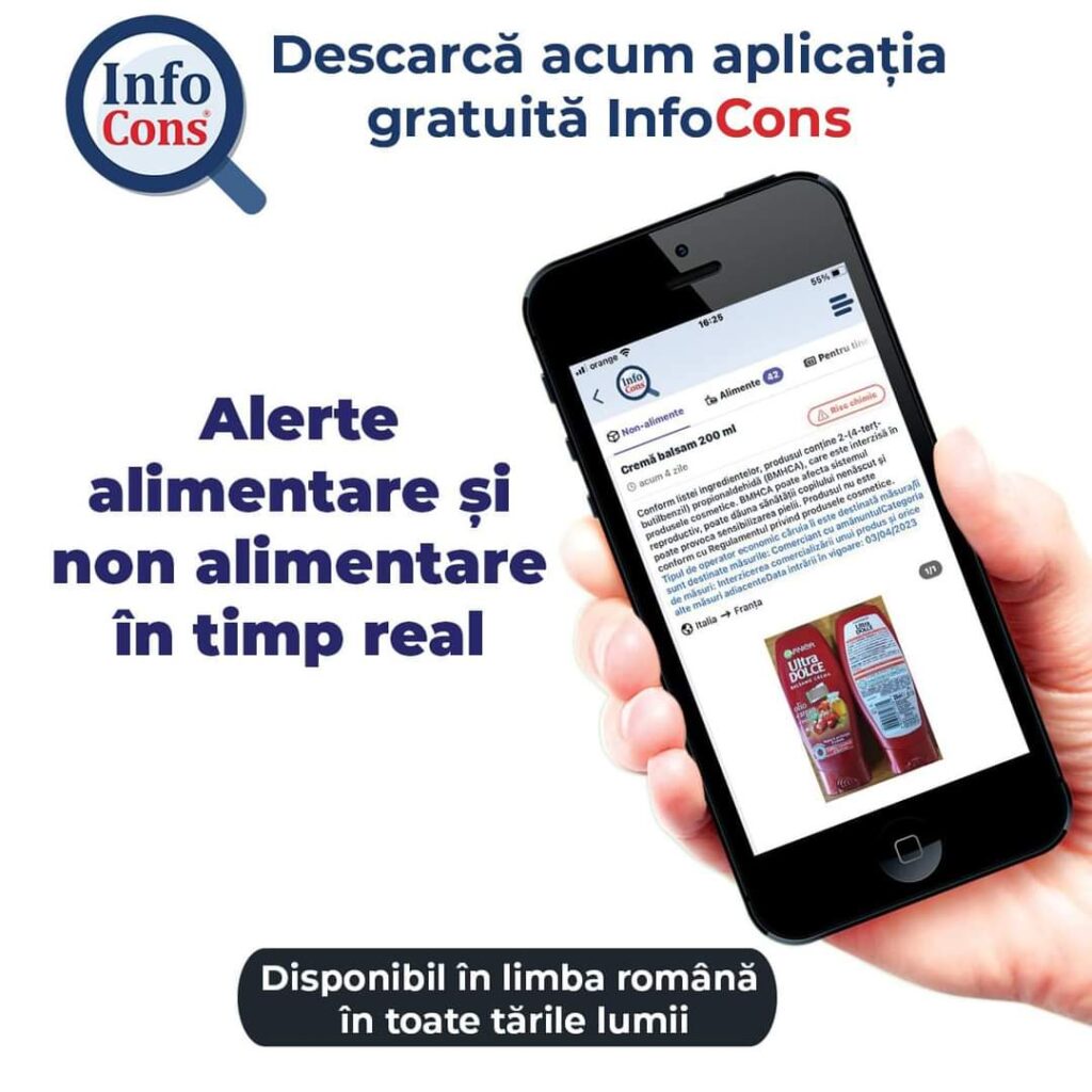 InfoCons: Trebuie să fii la curent cu toate alertele legate de produsele alimentare, cât si non-alimentare