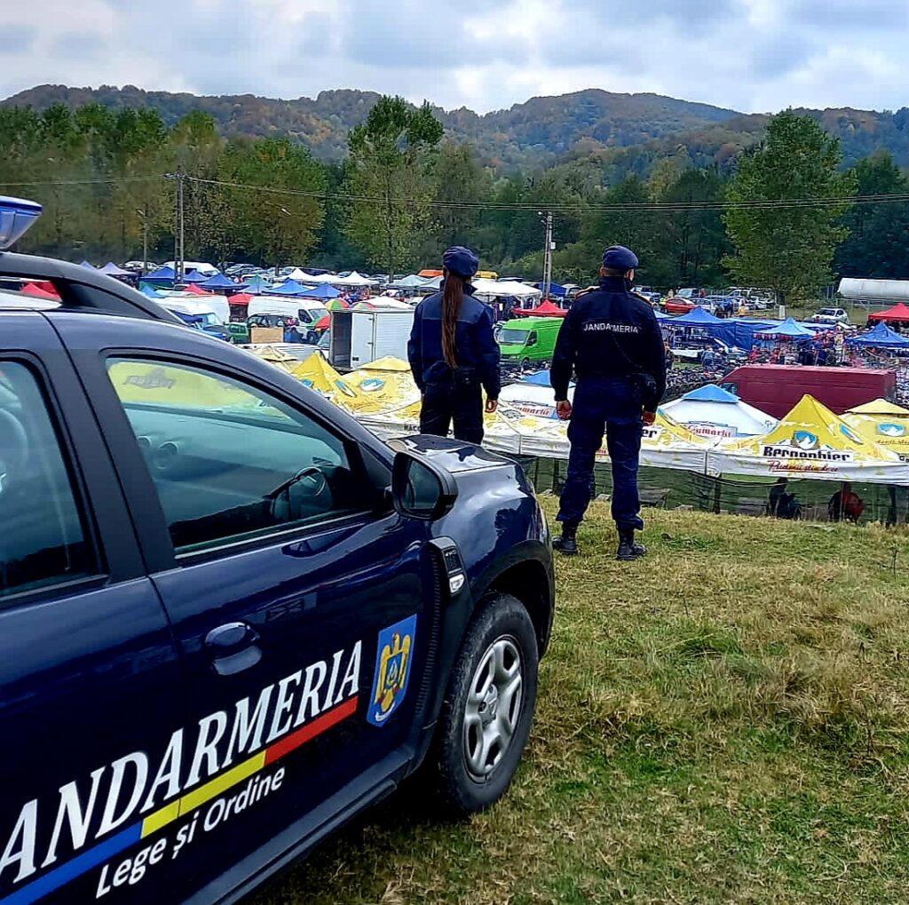 Siguranță și prevenire în zilele de 25 și 26 octombrie: Acțiunea jandarmilor dâmbovițeni la manifestările din județ