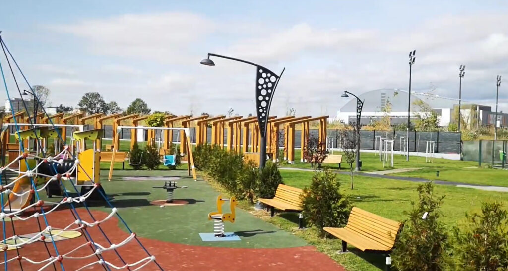 În curând va fi deschis cel mai mare parc din municipiul Târgoviște, din zona Complexului de Natație Târgoviște