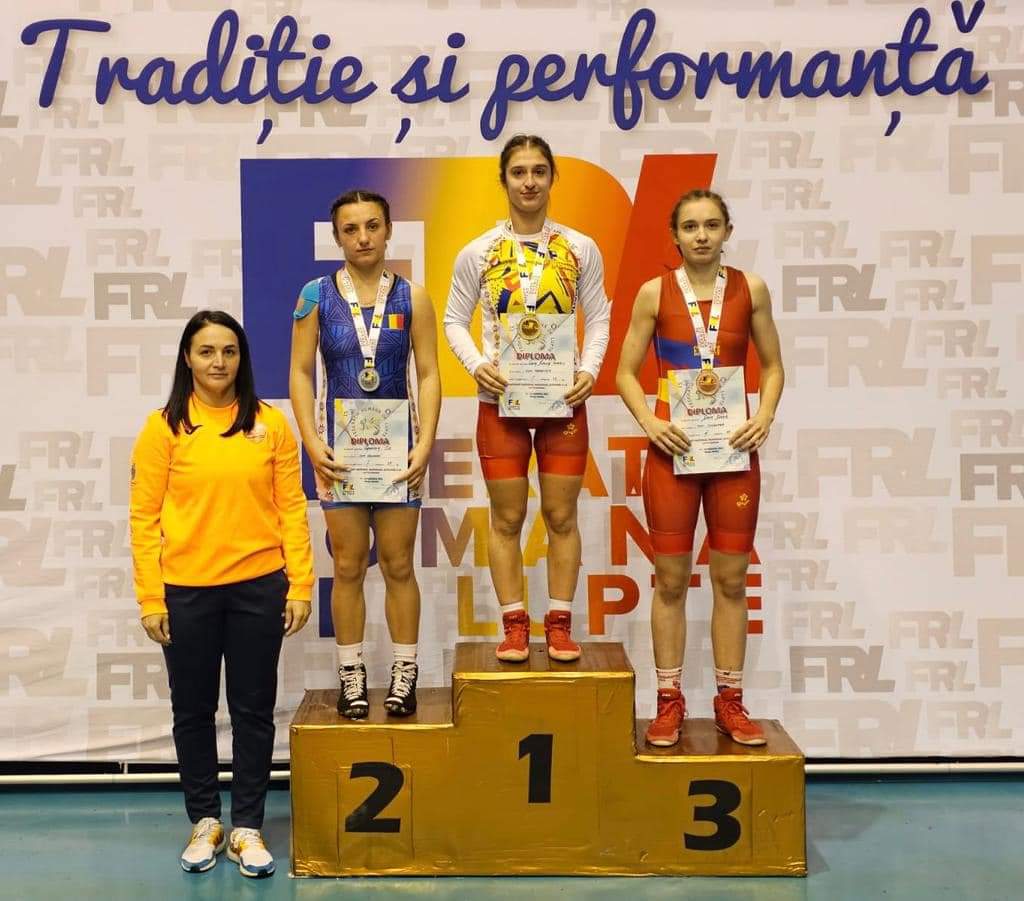 Luptătoarea Simona Ionescu de la CSM Târgoviște este campioana României la categoria de 55kg