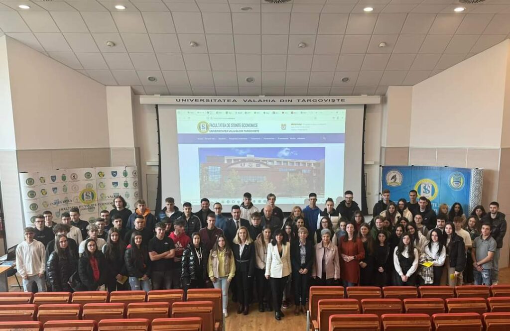 Ziua Economistului și Ziua Profesorului de Economie au fost sărbătorite la Facultatea de Științe Economice de la Universitatea Valahia din Târgoviște