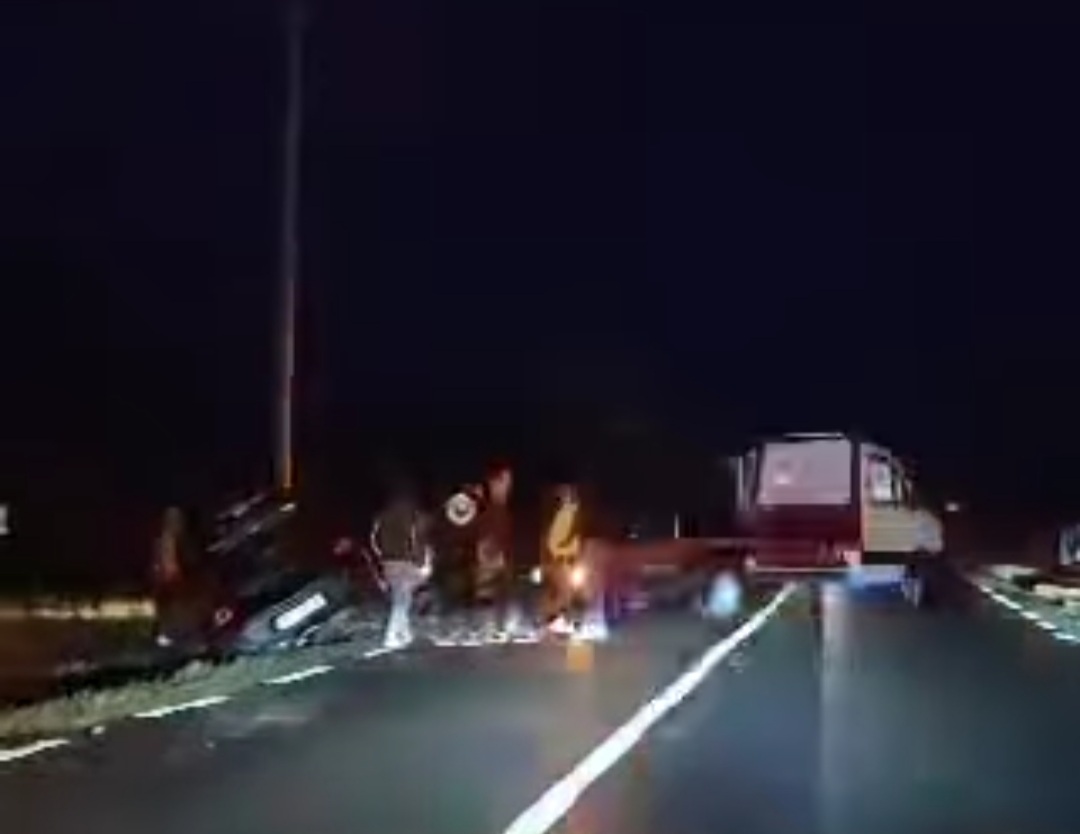 Accident rutier la Cojasca, cel mai probabil șoferul nu a adaptat viteza la condițiile de drum. Recomandă conducătorilor auto 
