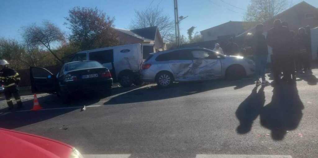 Accident rutier în localitatea Cojasca, pe strada Principală
