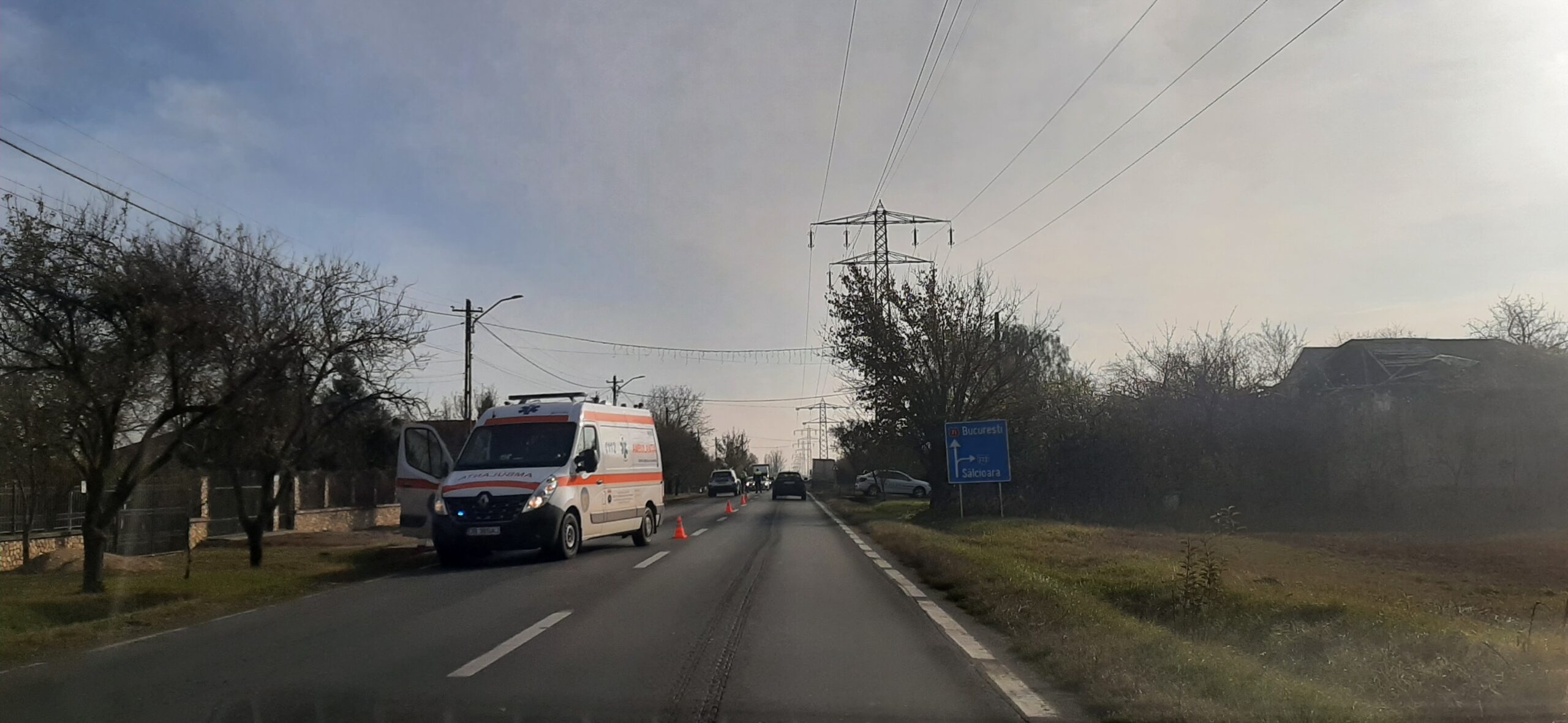 Tragedie pe drumul național 71, în localitatea Mircea Vodă, la data de 30 noiembrie a.c., polițiștii din cadrul Serviciului Rutier