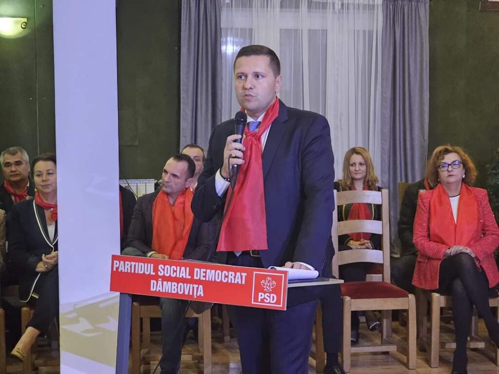 Alexandru Iorga a fost ales președinte al Organizației PSD Găești și va candida la funcția de primar