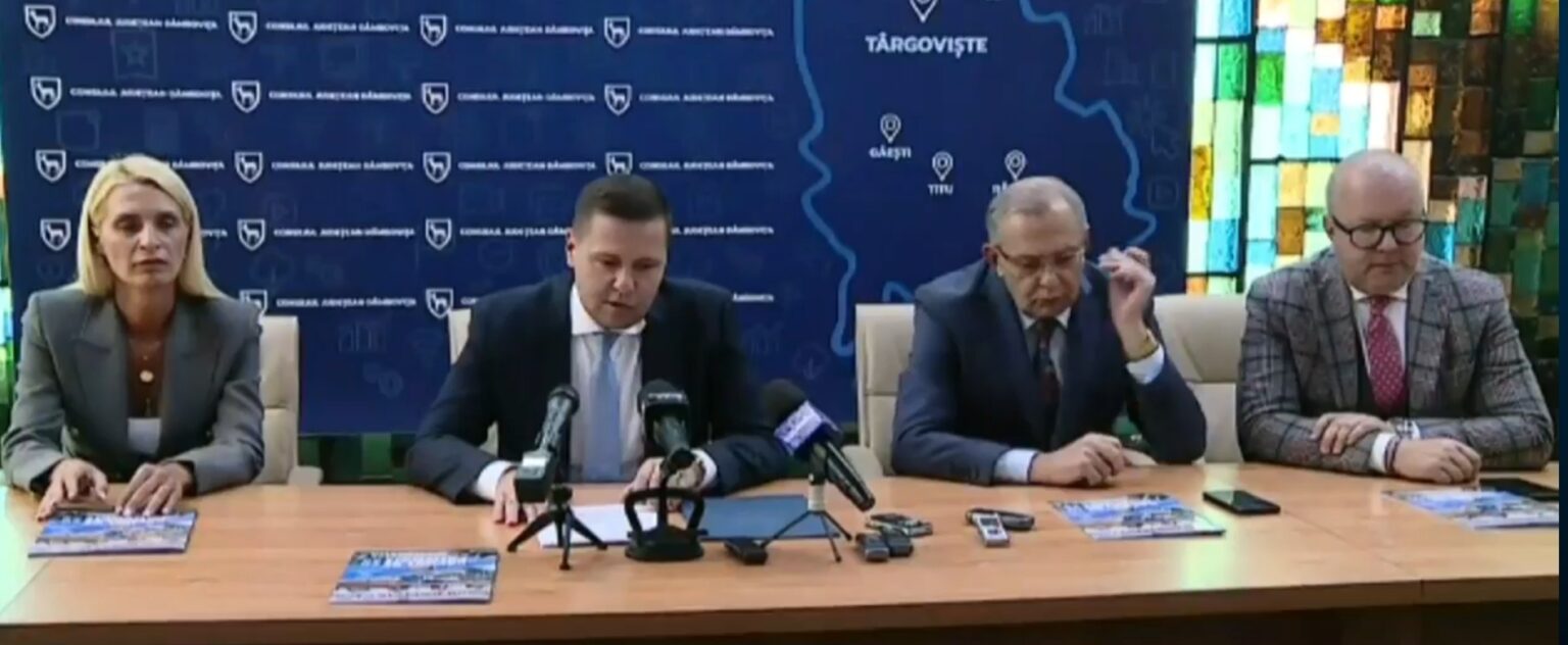 Președintele CJ Dâmbovița, Corneliu Ștefan a făcut bilanțul celui de-al treilea an la conducerea CJ