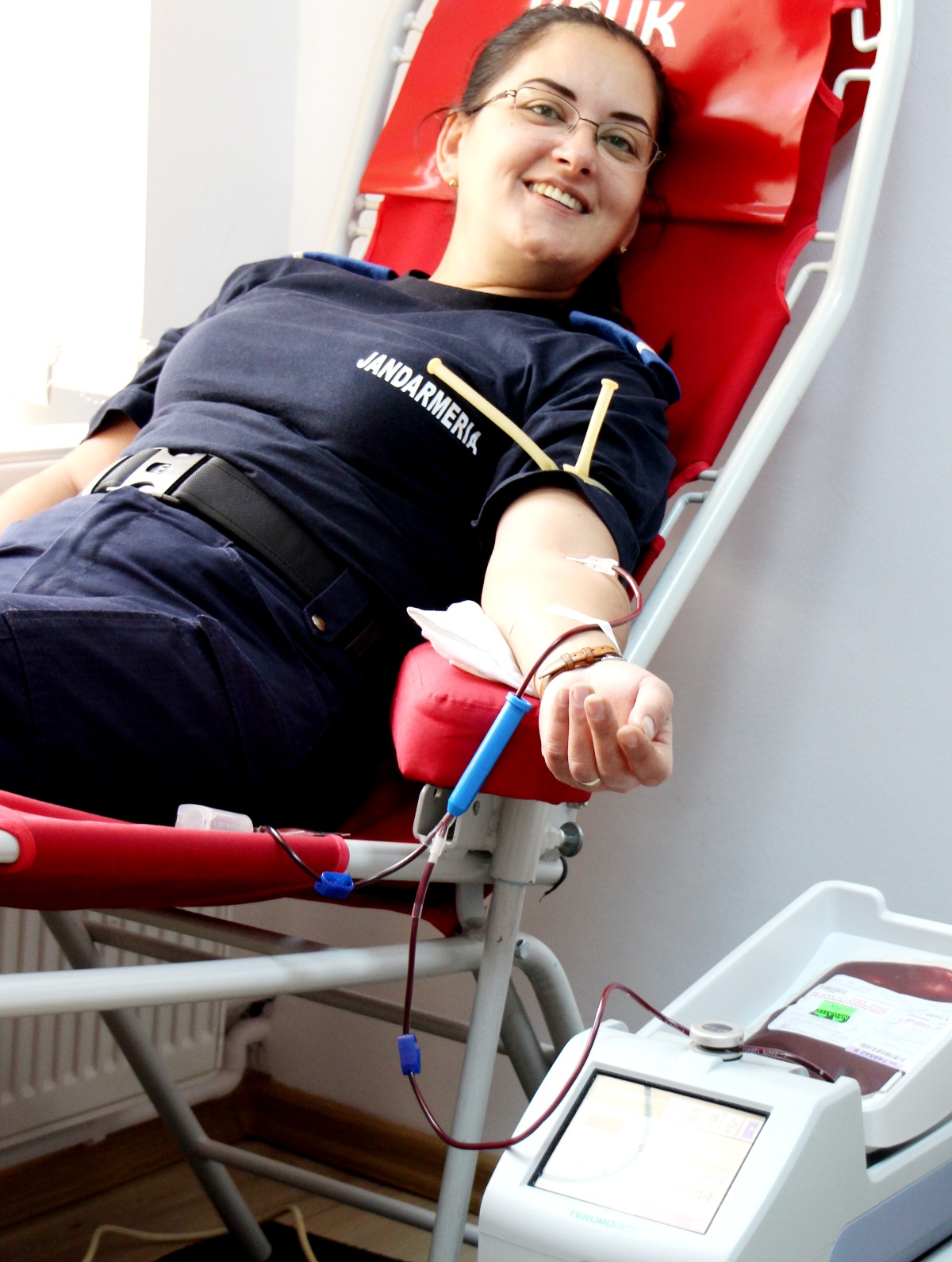 Campania „Salvează o viață alături de jandarmii dâmbovițeni! Donează sânge!” s-a încheiat astăzi, 3 noiembrie a.c.
