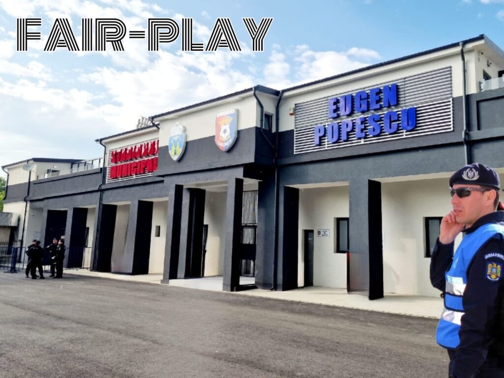 Jandarmii vor asigura măsuri de ordine publică la meciul AFC Chindia Târgoviște – CS Concordia Chiajna