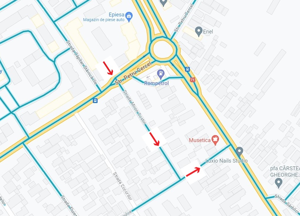 Primăria Municipiului Târgoviște anunță participanții la traficul rutier că în perioada 2 - 4 noiembrie 2023 (zilele de joi, vineri și sâmbătă)