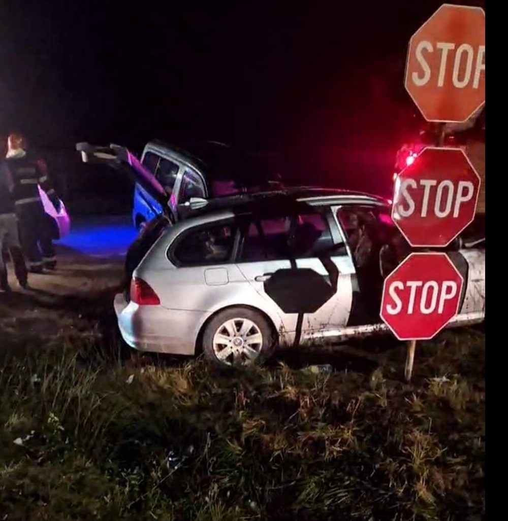 Accident rutier la Bujoreanca: Adaptați viteza la condițiile de drum