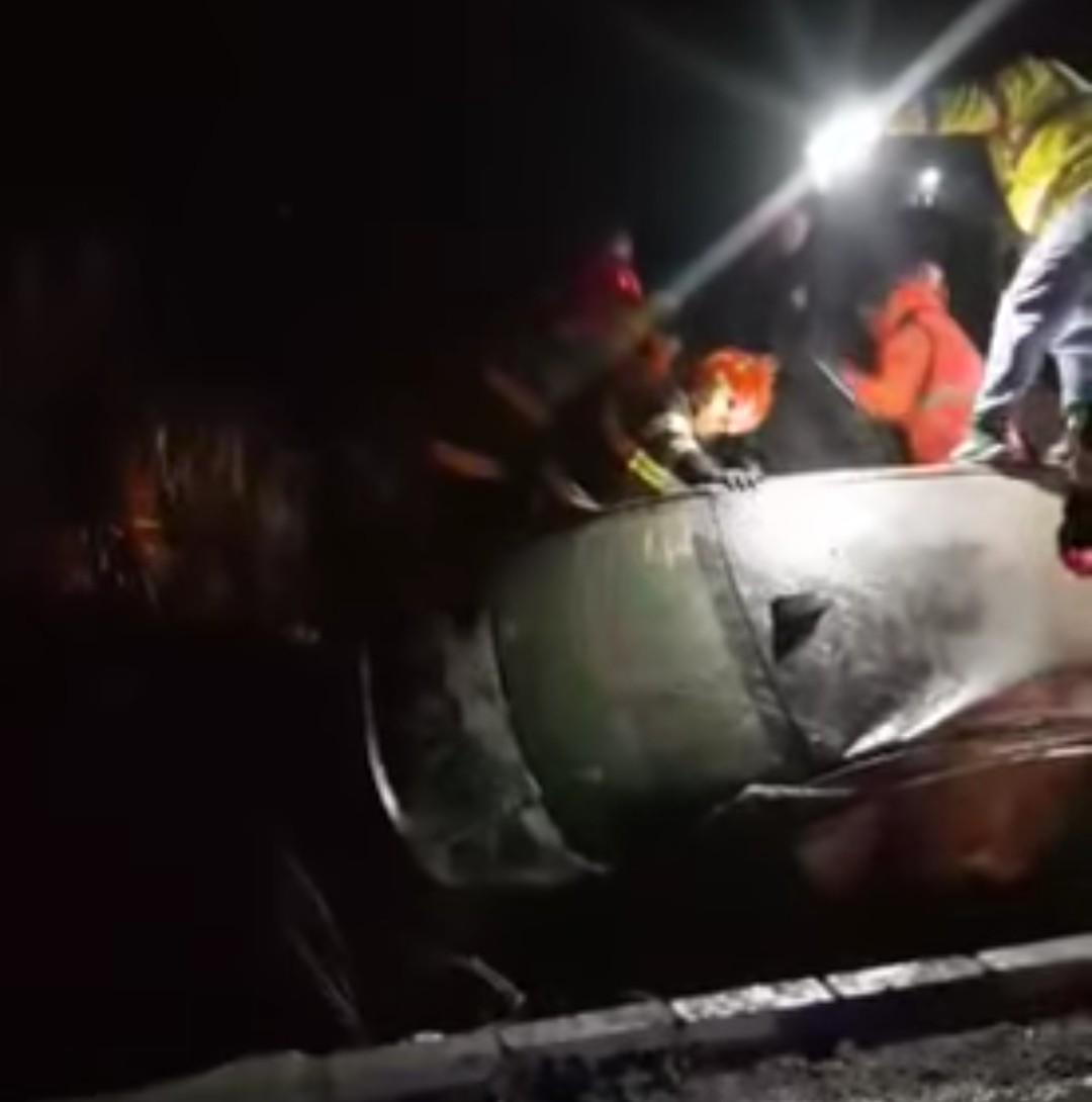 Accidentul rutier la Nisipurile, seara trecută