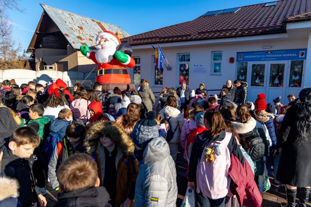 Administrația locală de la Văcărești a rămas fidelă spiritului sărbătorilor de iarnă, devenind un partener de încredere pentru Moș Crăciun