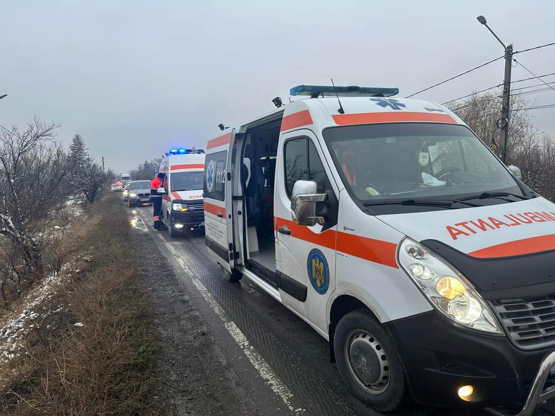 Un bărbat intoxicat cu monoxid de carbon în  incendiul de la Bâldana, izbucnit la o casă
