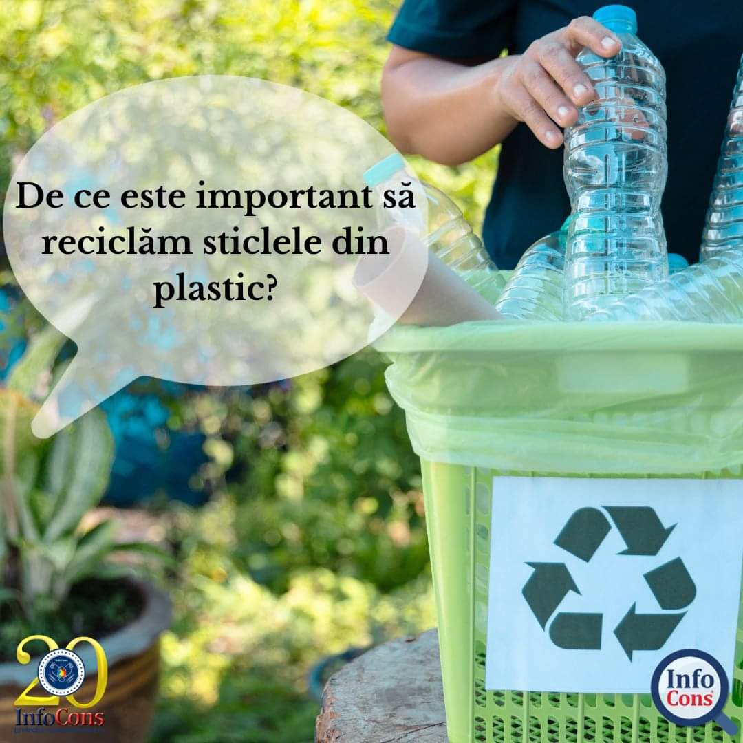 InfoCons: Reciclarea sticlelor este o componentă esențială a eforturilor noastre colective de a proteja mediul înconjurător
