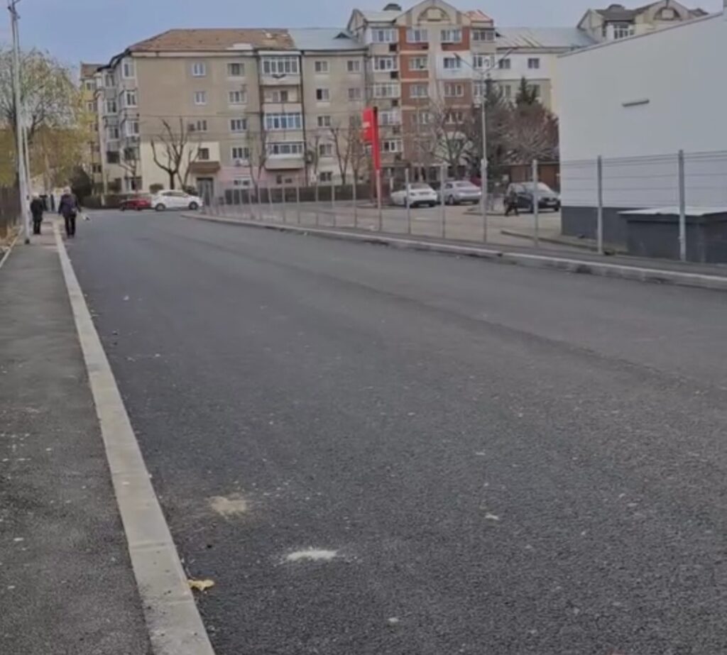 Strada Costache Olăreanu a făcut obiectul unor ample lucrări de modernizare