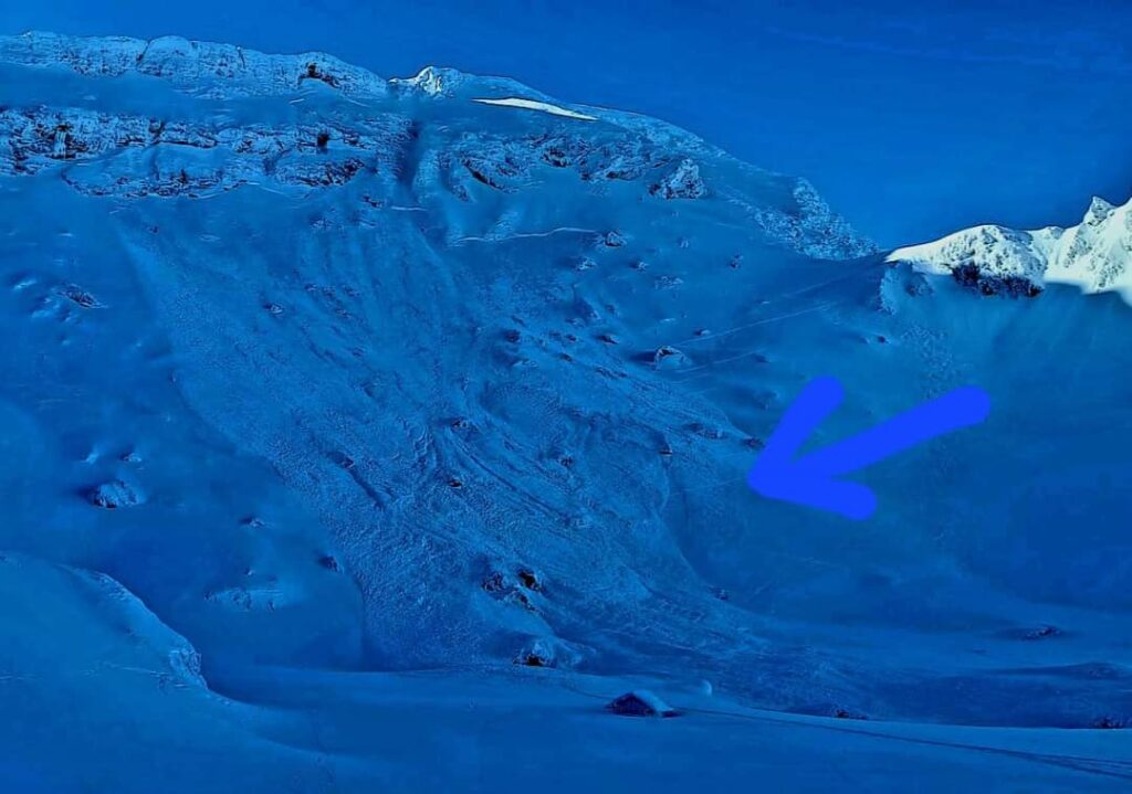 Pe vârful Căleanu din masivul Țarcu, trei schiori olandezi care practicau heliski au declansat accidental o avalanșă.