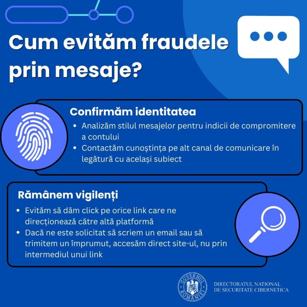Infractorii din online persistă în utilizarea rețelelor de socializare pentru a pune  capcane frauduloase utilizatorilor, în special prin mesagerie instantă și impersonare. 