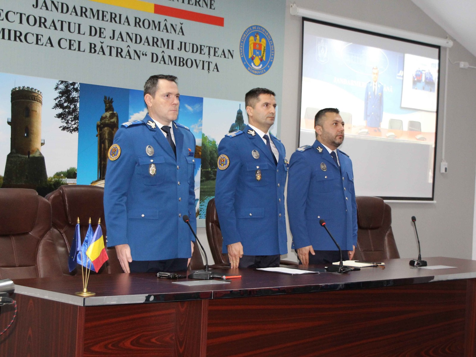 Jandarmeria Dâmbovița și-a prezentat  bilanțul intervențiilor desfășurate în 2023, evaluarea activității și rezultatelor Inspectoratului de Jandarmi Judeţean Dâmboviţ