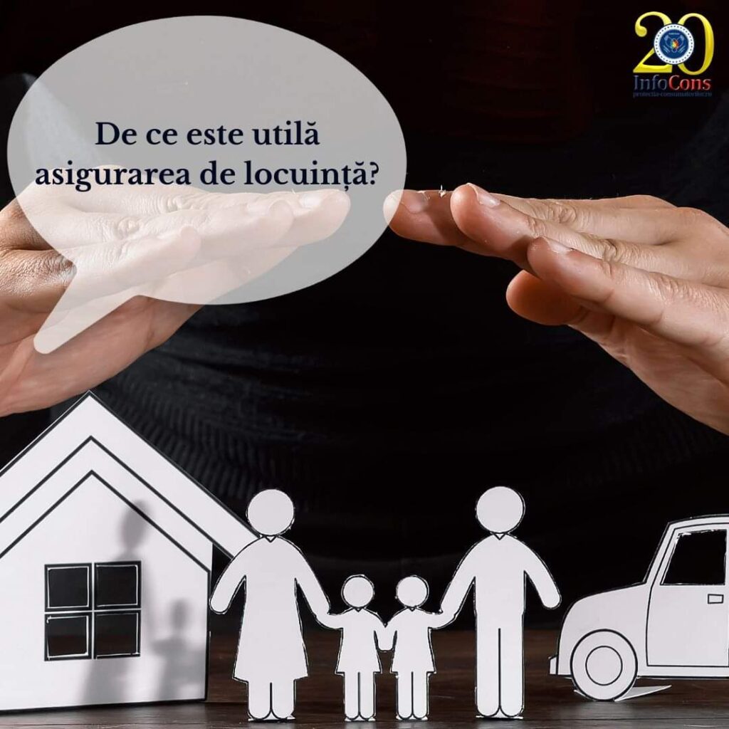 InfoCons ne informează cu privire la asigurarea de locuință care este un contract între proprietarul unei case și o companie de asigurări.