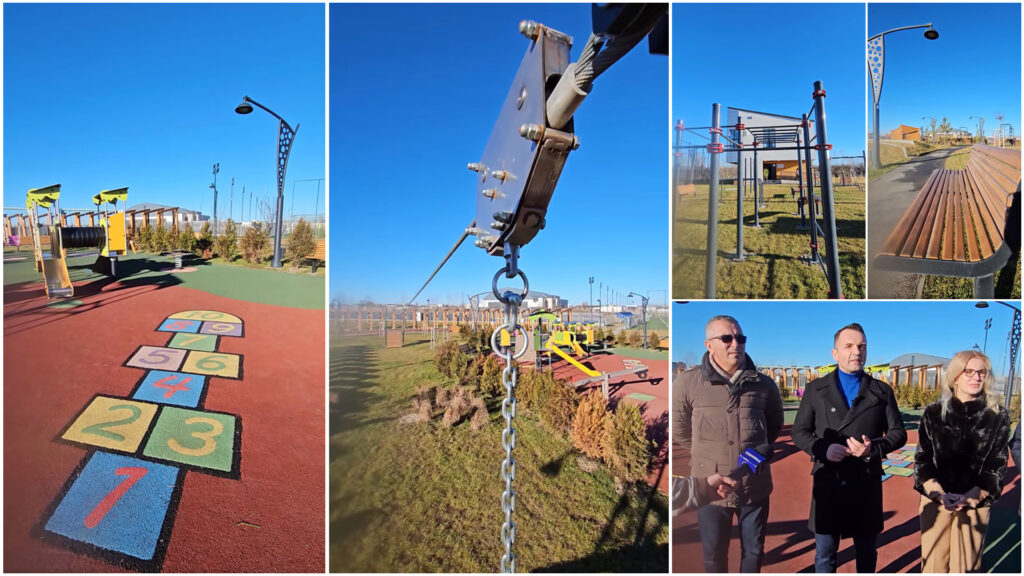 Noul parc de lângă Complexul Turistic de Natație din Târgoviște, și-a deschis porțile Noul parc de lângă Complexul Turistic de Natație din Târgoviște, și-a deschis porțile, este cel mai mare parc realizat în municipiul Târgoviște, în ultimii 30 de ani.