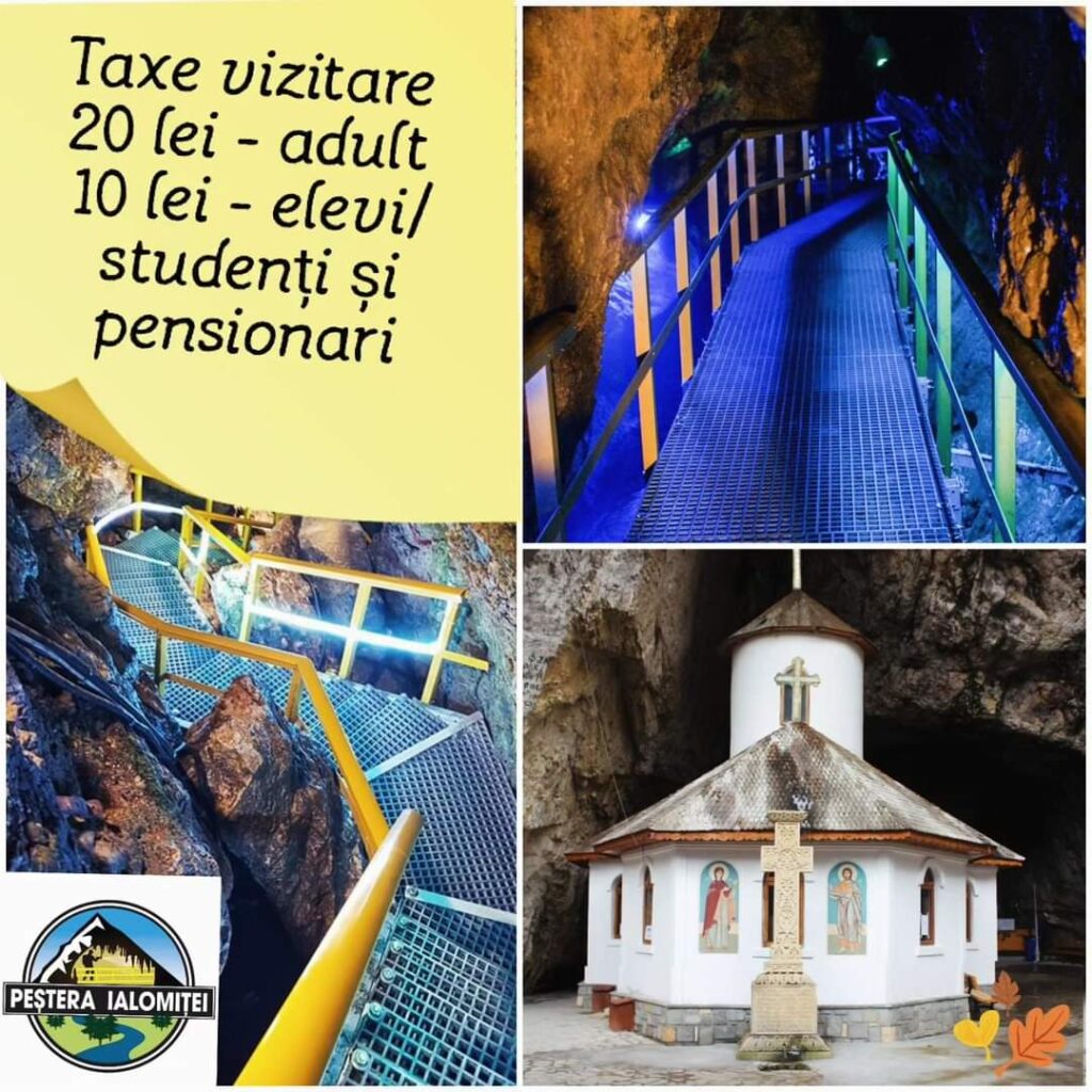 A crescut prețul biletului pentru vizitarea obiectivul turistic „Peștera Ialomiței”