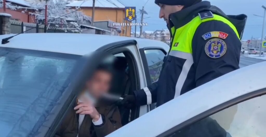 Tânar reținut 24 de ore, la data de 29 ianuarie a.c., în urma cercetărilor efectuate de polițiștii din cadrul Biroului Rutier, sub coordonarea