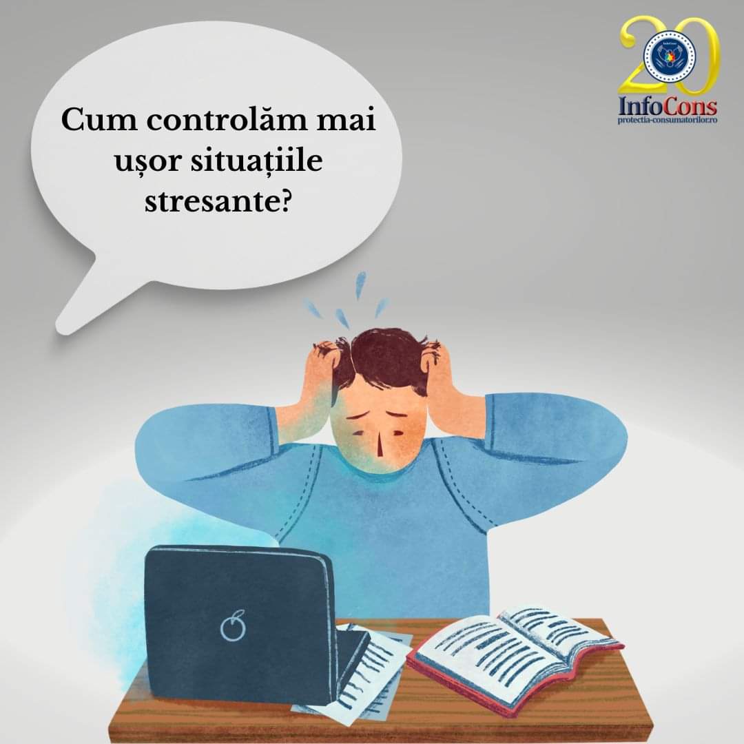 InfoCons ne spune că Stresul este o reacție naturală a organismului la situații considerate dificile, periculoase sau provocatoare.