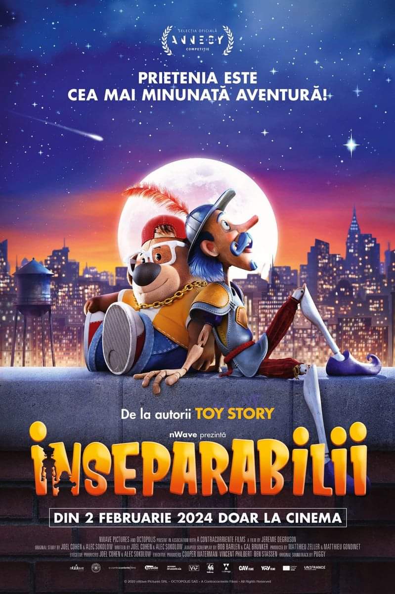 La Cinema Independența, noua animație INSEPARABILII , o poveste inspirată din romanul Don Quijote,