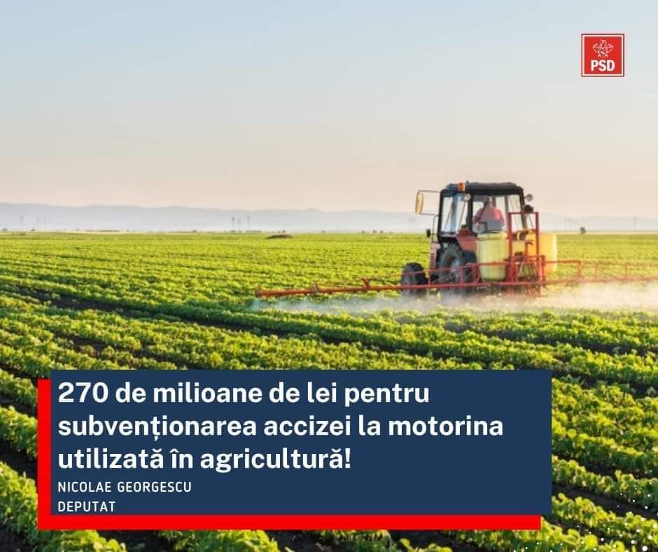 Ajutor de stat pentru reducerea accizei la motorina utilizată în agricultură, a fost aprobată Hotărârea pentru completarea