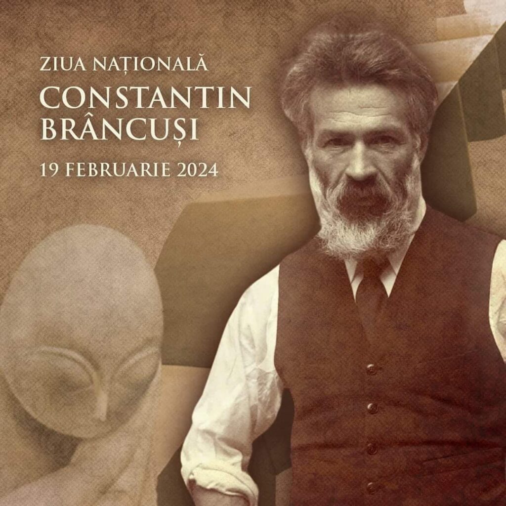 Ziua Națională Brâncuși, astăzi se împlinesc 148 de ani de la nașterea sculptorului român Constantin Brâncuși Ziua Națională Brâncuși, astăzi se împlinesc 148 de ani de la nașterea sculptorului român Constantin Brâncuși