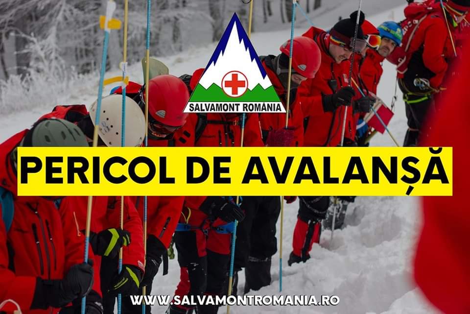 În Munţii Bucegi, risc însemnat (3) de avalanșa, la peste 1.800 de metri, răcirea vremii a fost însoţită de ninsori moderate