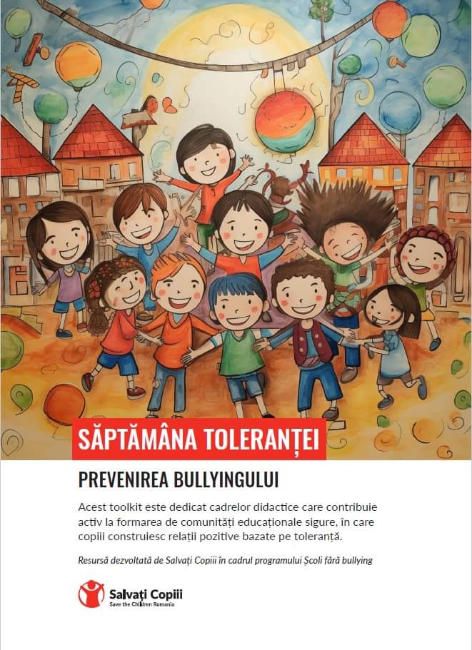 Săptămâna Toleranței în școala ta! Ești un profesor preocupat de a crea un mediu în care toți copiii se simt