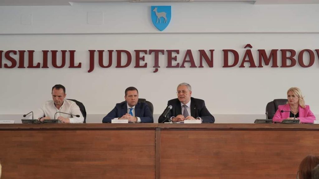 Veste importantă pentru infrastructura rutieră a județului Dâmbovița! Consiliul Județean Dâmbovița (CJD) a găzduit i