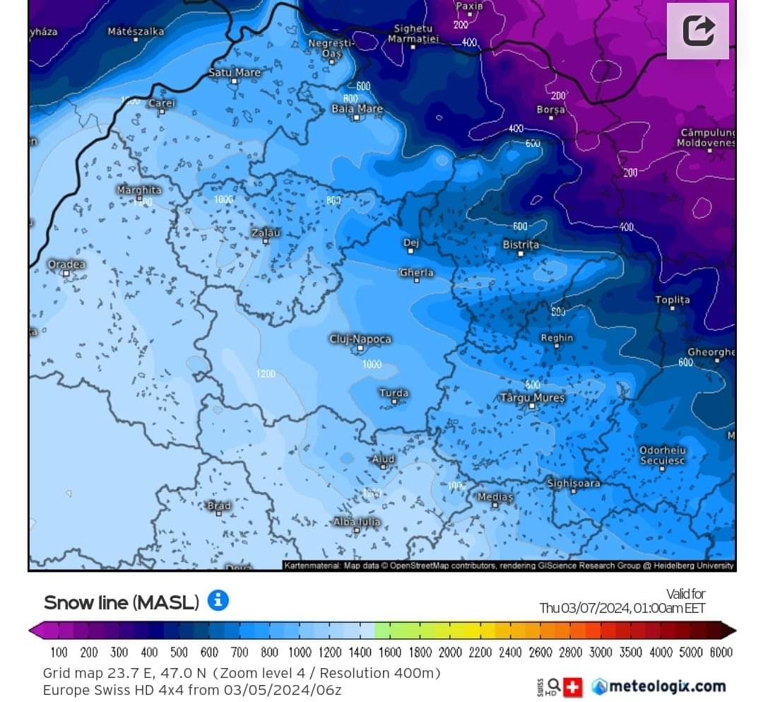 Tot județul Dâmbovița este sub INFORMARE METEOROLOGICĂ până joi, 21 martie, ora 20:00, în intervalul menționat, temporar vor fi precipitații slabe