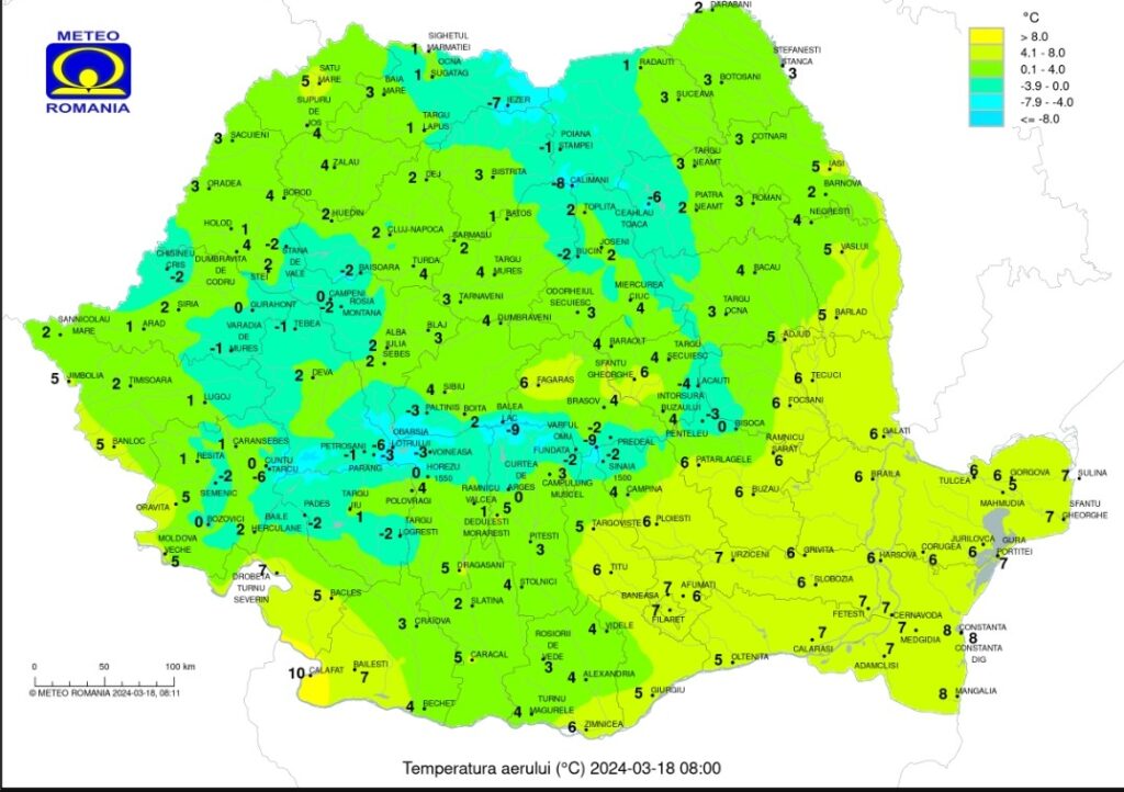 Vremea intră de luni, într-un proces de răcire accentuată, rafale puternice de vânt Vremea intră de luni într-un proces de răcire, la început în zonele centrale, respectiv în partea de nord-vest, centru-nord-est