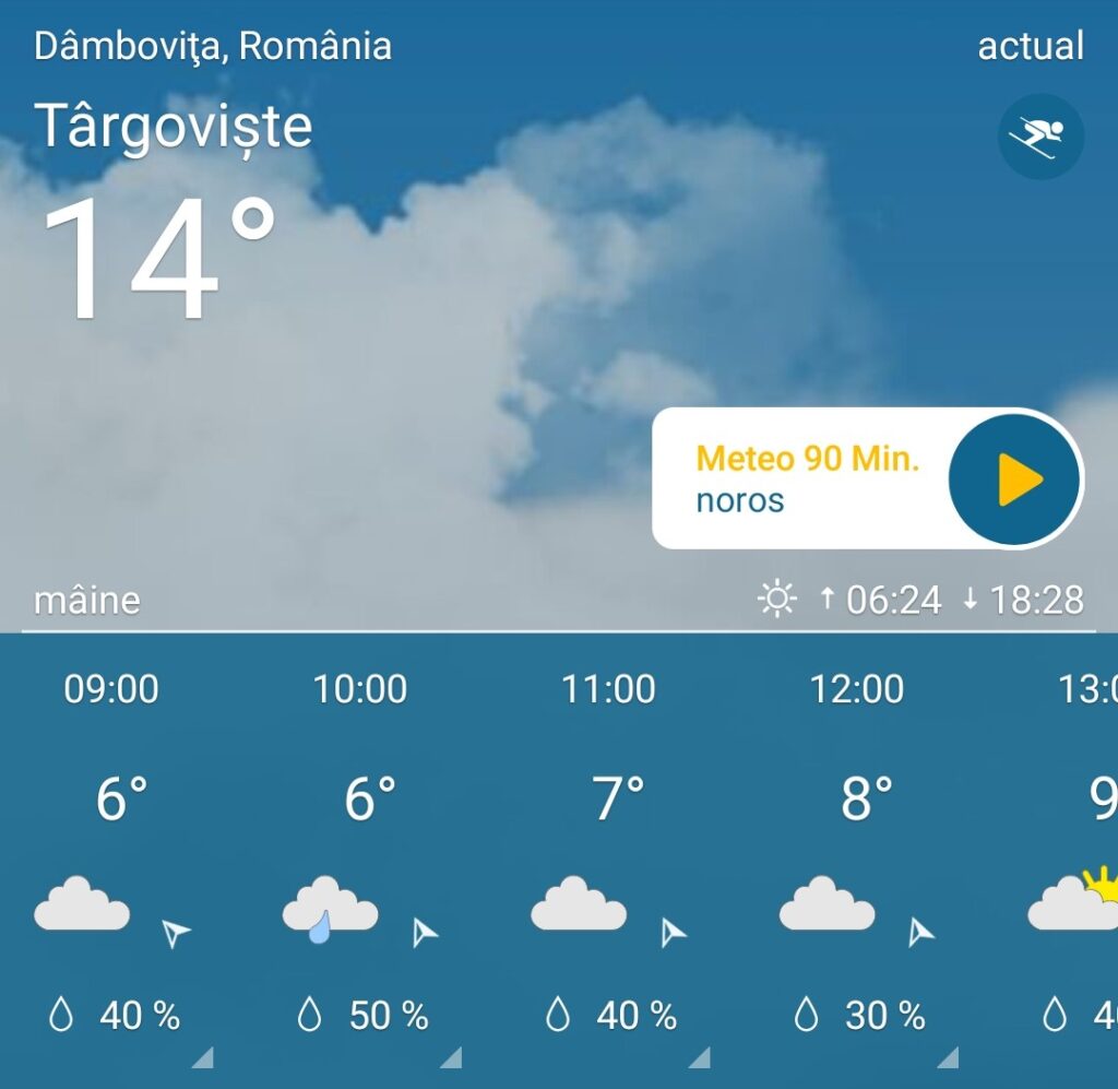 Un nou val de precipitații lovește toată țara Un nou val de precipitații lovește toată țara, în cursul săptămânii ce începe, temperaturile vor oscila considerabil