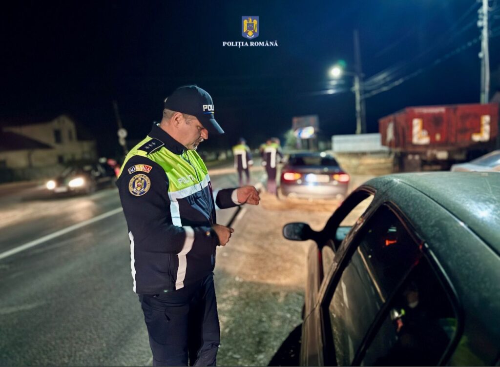 Ample controale pe drumurile publice din județul Dâmbovița, în cursul nopții de 2 spre 3 martie a.c., în intervalul orar 18:00-02:00