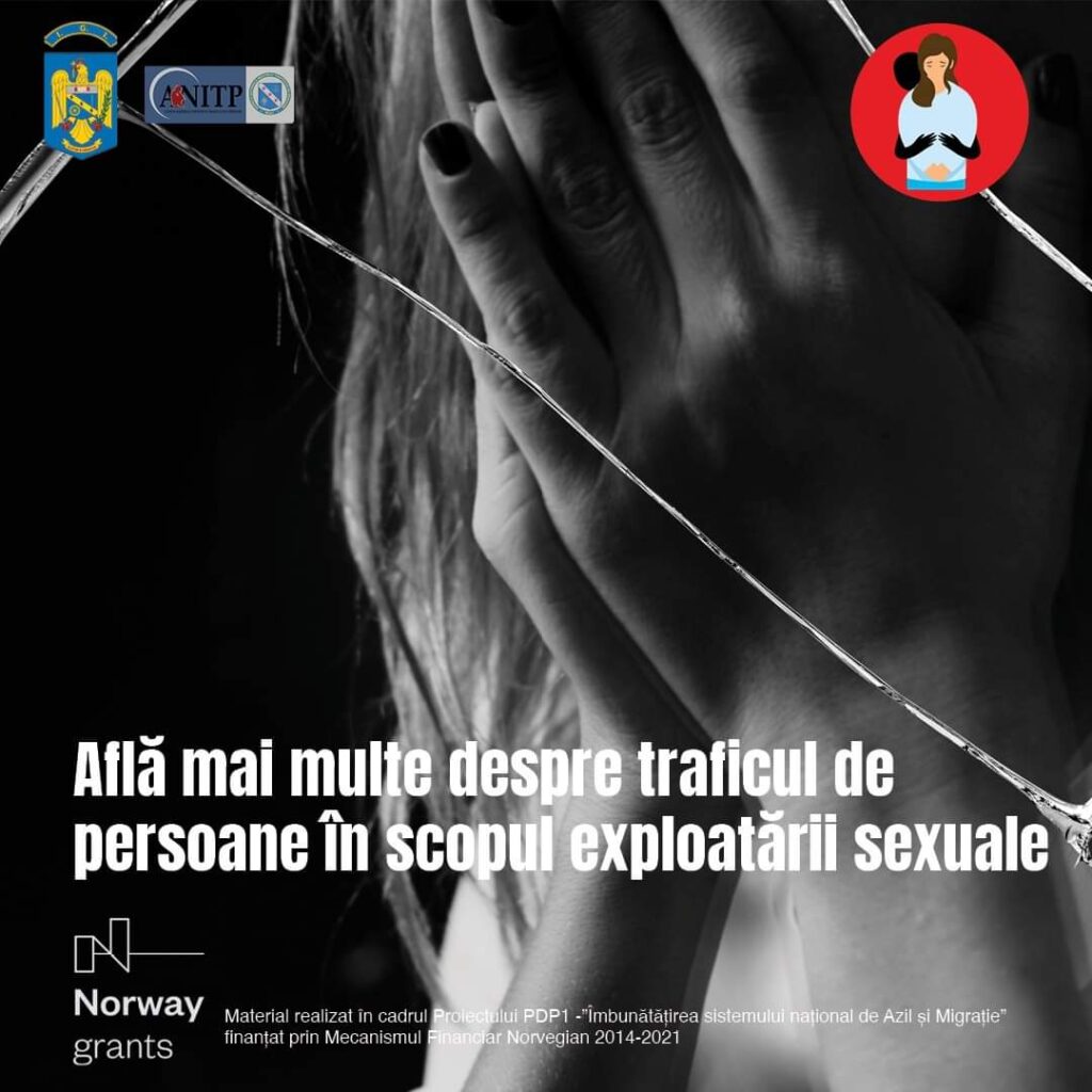 Prudența este scutul  împotriva traficului de persoane! 