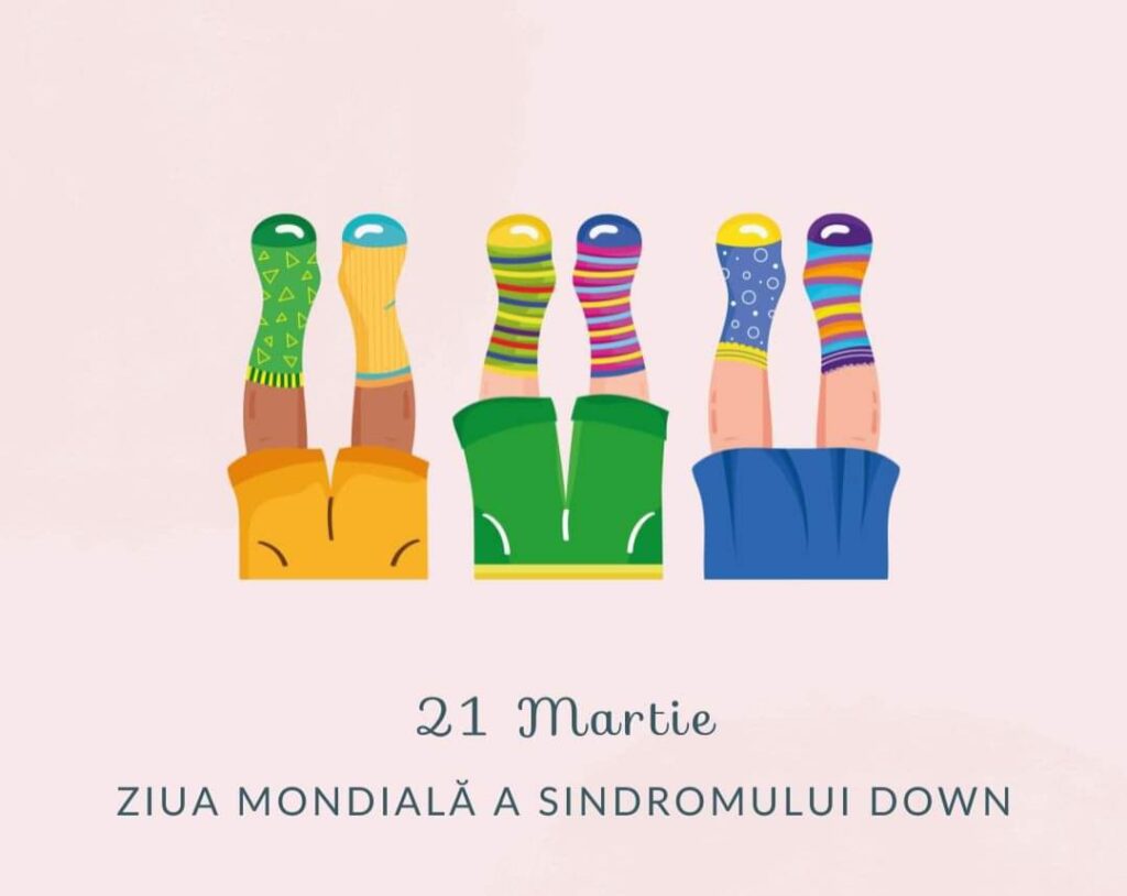 21 martie,  Ziua Internațională a Sindromului Down, o zi dedicată conştientizării la nivel mondial a acestei afectiuni.