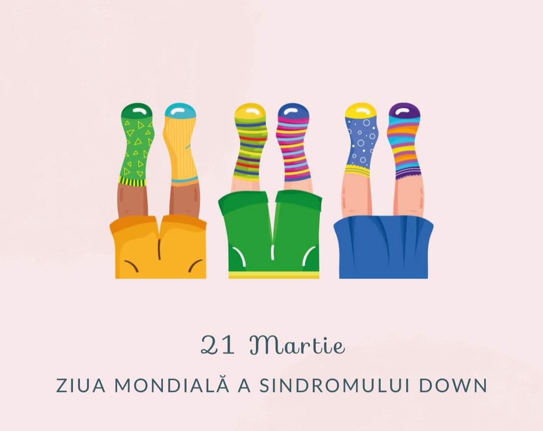 21 martie, Ziua Internațională a Sindromului Down, o zi dedicată conştientizării la nivel mondial a acestei afectiuni.
