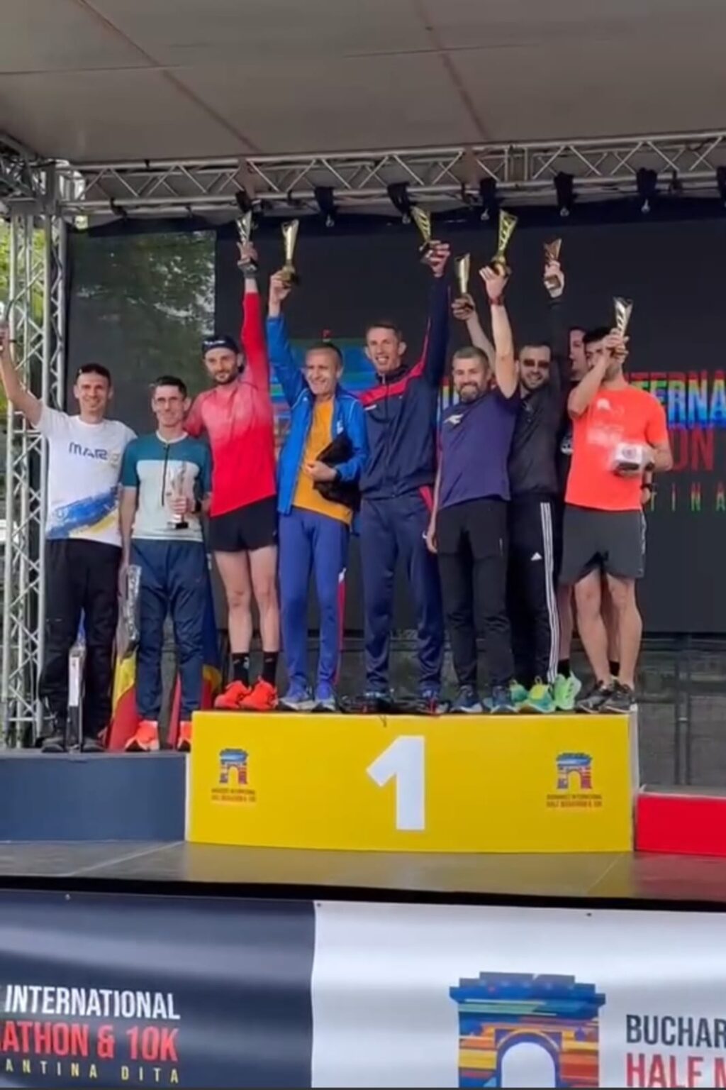 Agentul șef principal de poliție Cătălin Amuza s-a remarcat la o altă competiție sportivă