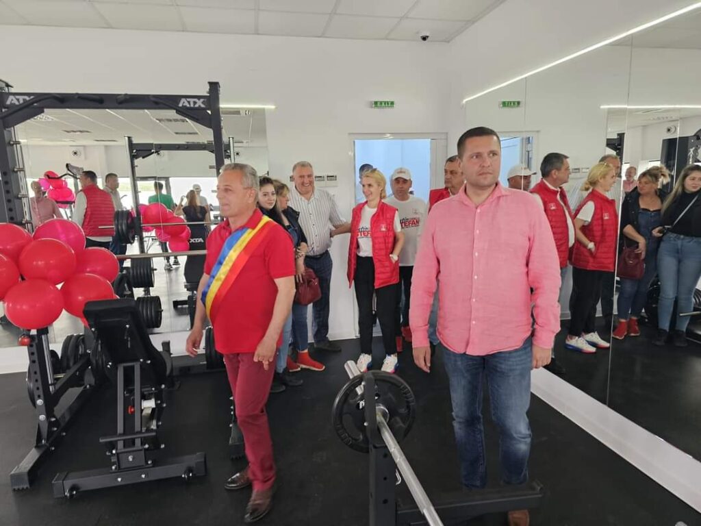 Administrația locală de la Dragomirești a inaugurat o sală de fitness ultramodernă