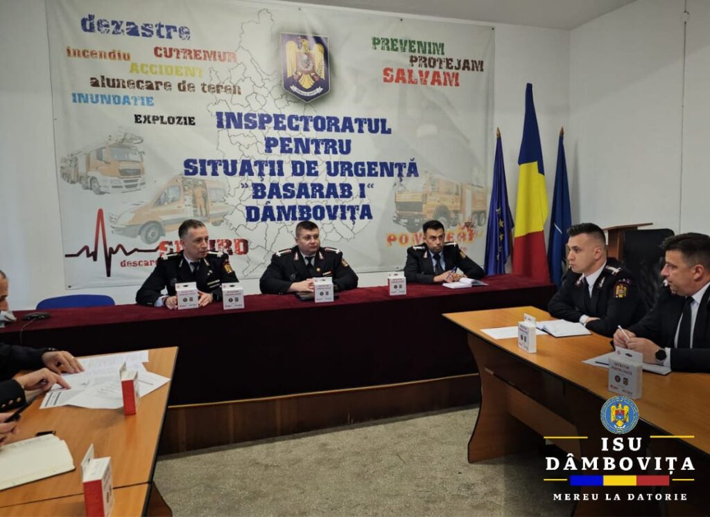 ISU Dâmbovița va monta în locuințele selectate cu sprijinul autorităților publice locale din județ,  500 de detectoare de fum și monoxid