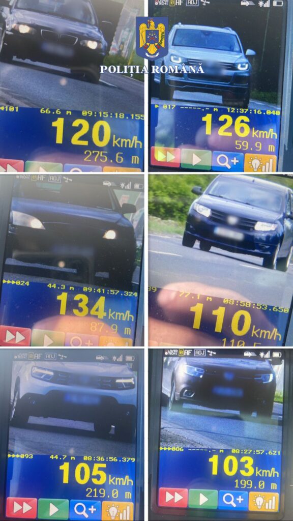 Polițiștii rutieri din cadrul Inspectoratului de Poliți au acționat și  vor acționa pe raza întregului județ, pentru